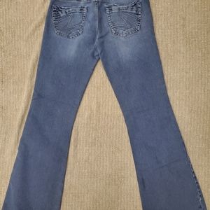 Silver Jeans Company 29/35 women's boot leg blue j